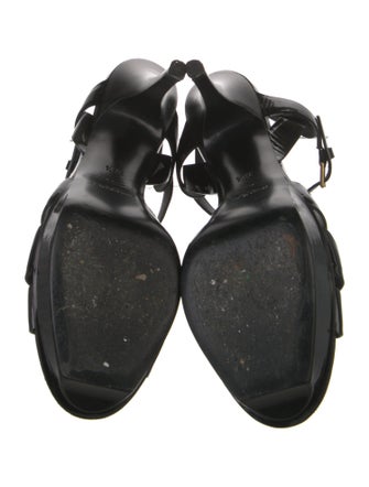 Yves Saint Laurent Patent Leather Sandals