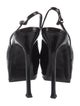 Yves Saint Laurent Patent Leather Slingback Pumps