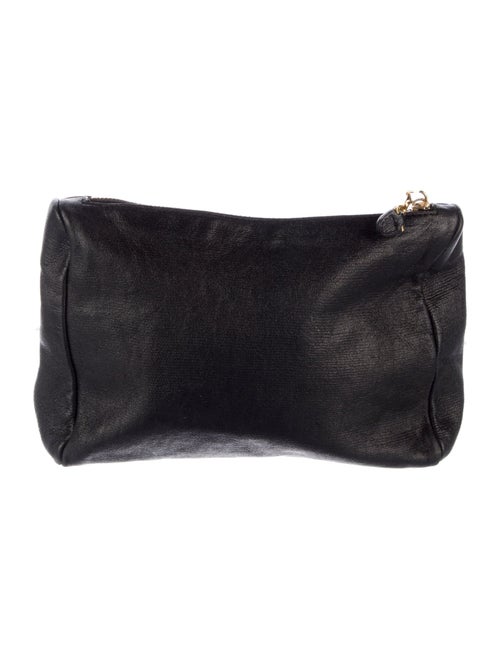 Yves Saint Laurent Black cosmetic bag