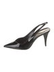 Yves Saint Laurent Patent Leather Slingback Pumps