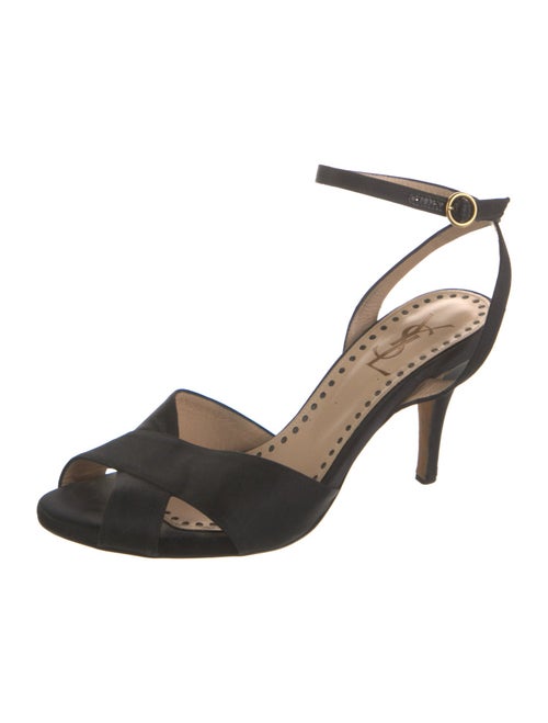 Yves Saint Laurent Satin Sandals