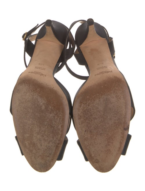 Yves Saint Laurent Satin Sandals