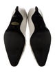 Yves Saint Laurent Leather Bow Accents Pumps