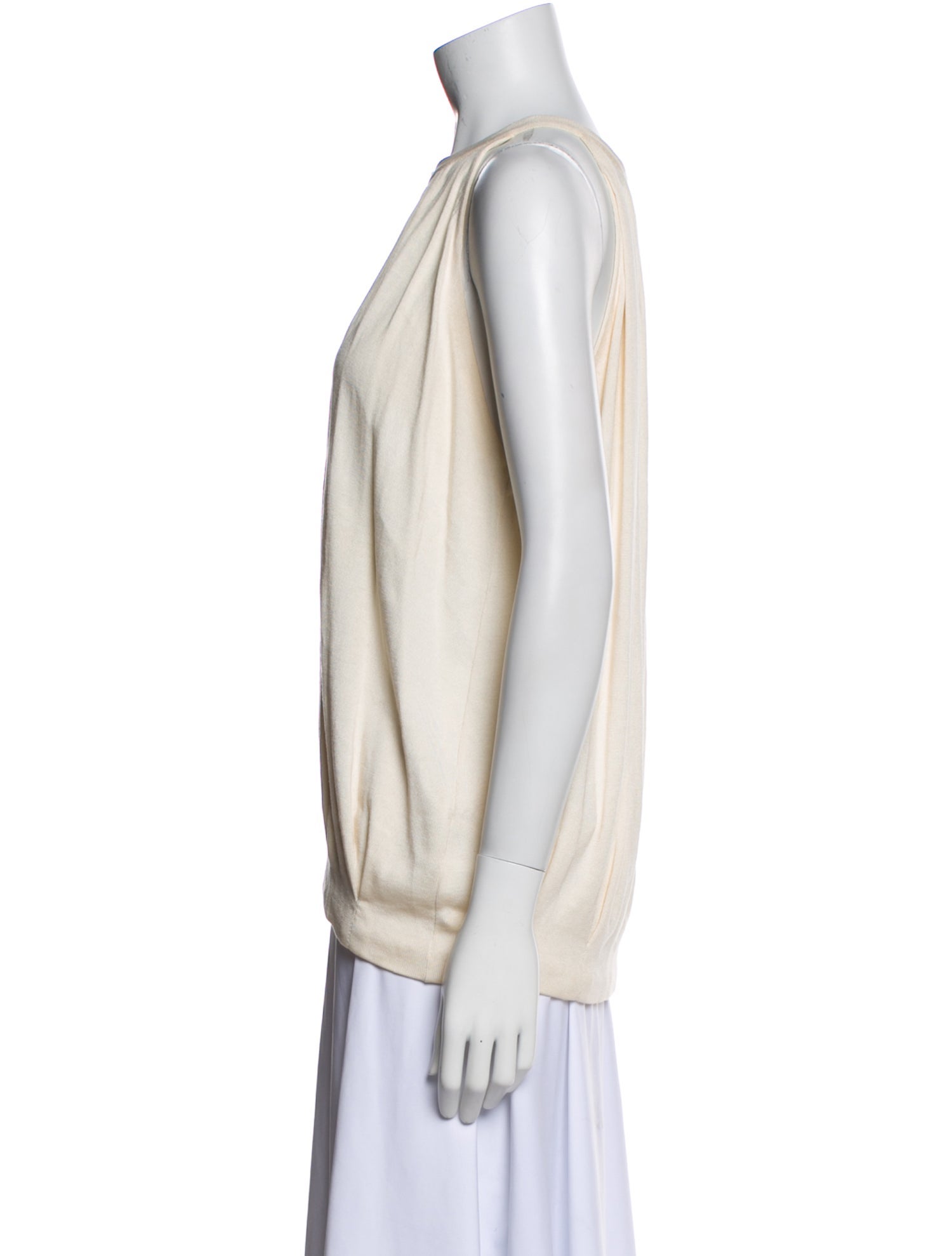 Yves Saint Laurent Halterneck Sleeveless Top