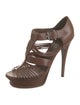 Yves Saint Laurent Leather T-Strap Pumps