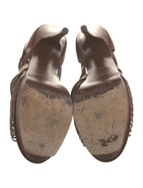 Yves Saint Laurent Leather T-Strap Pumps