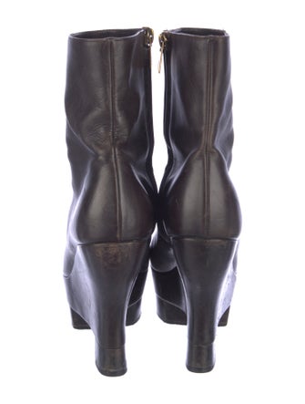 Yves Saint Laurent Leather Boots
