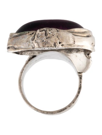 Yves Saint Laurent Resin Arty Cocktail Ring