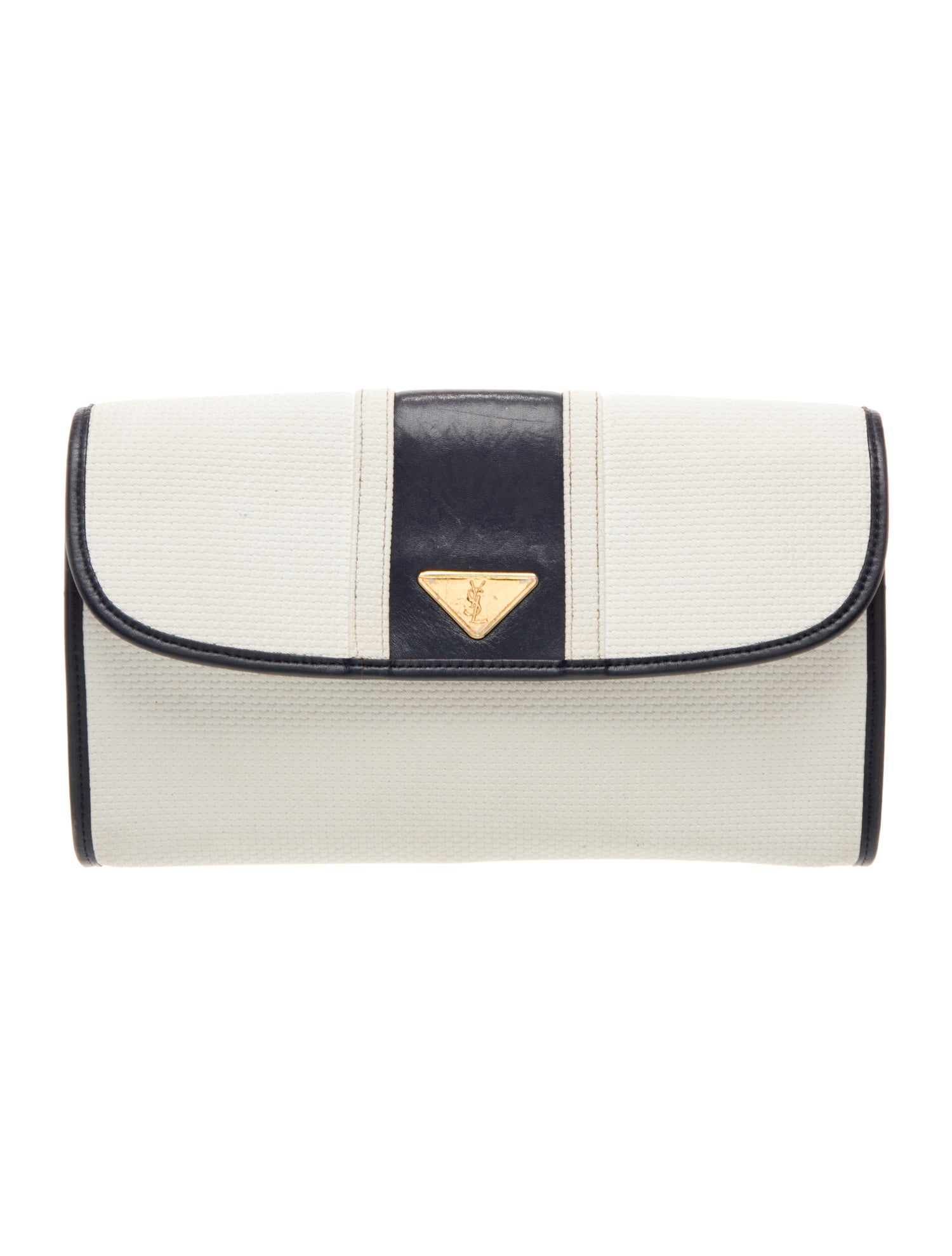 Yves Saint Laurent Leather Clutch