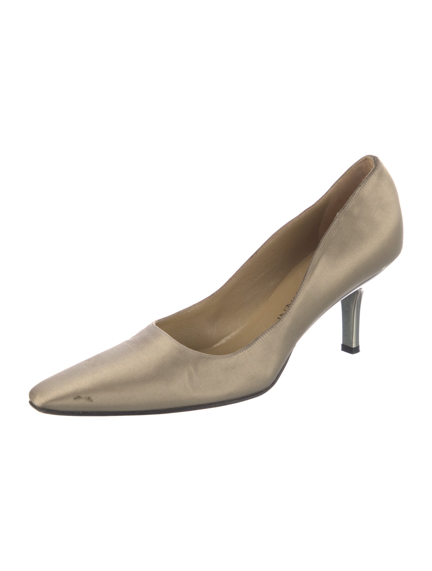 Yves Saint Laurent Satin Pumps