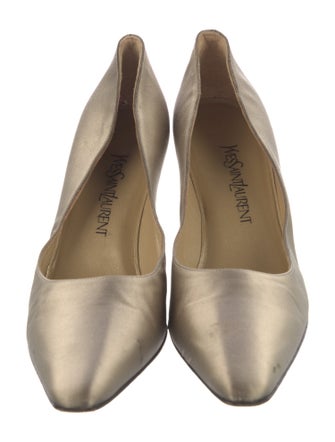 Yves Saint Laurent Satin Pumps