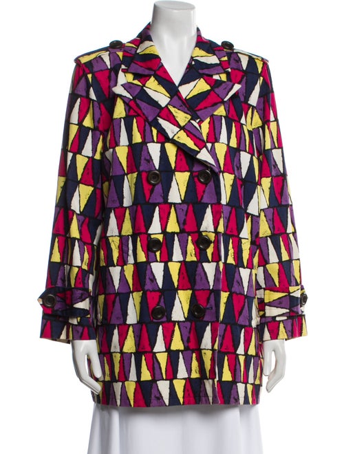 Yves Saint Laurent Printed Blazer