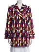 Yves Saint Laurent Printed Blazer