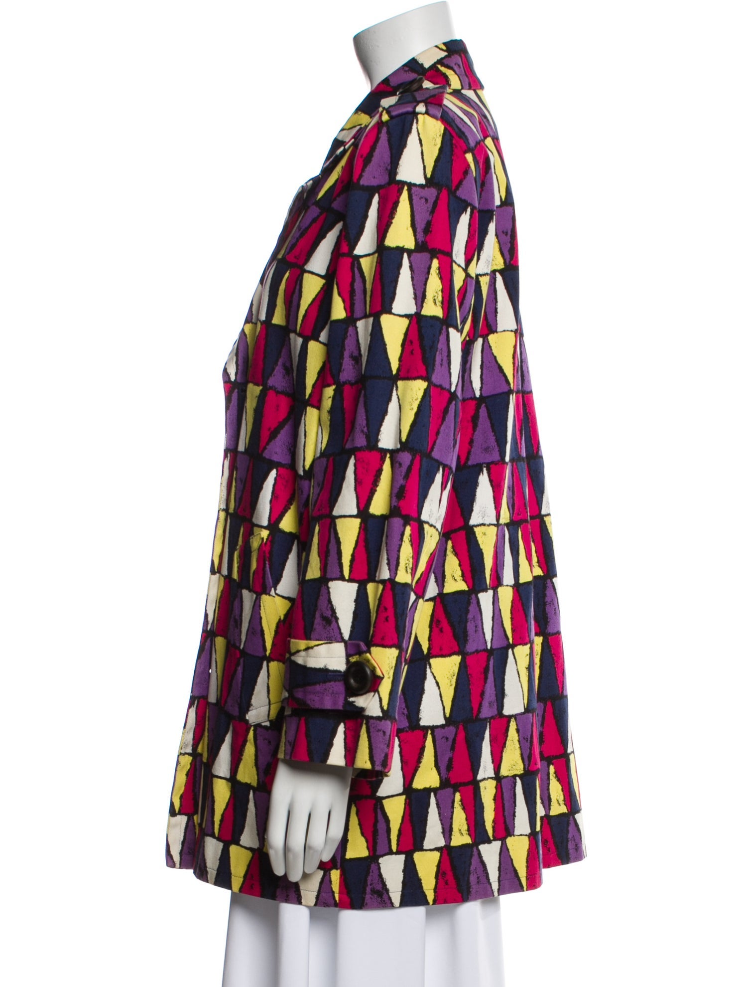 Yves Saint Laurent Printed Blazer