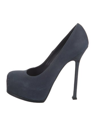 Yves Saint Laurent Suede Pumps