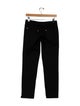 Yves Saint Laurent Mid-Rise Straight Leg Jeans
