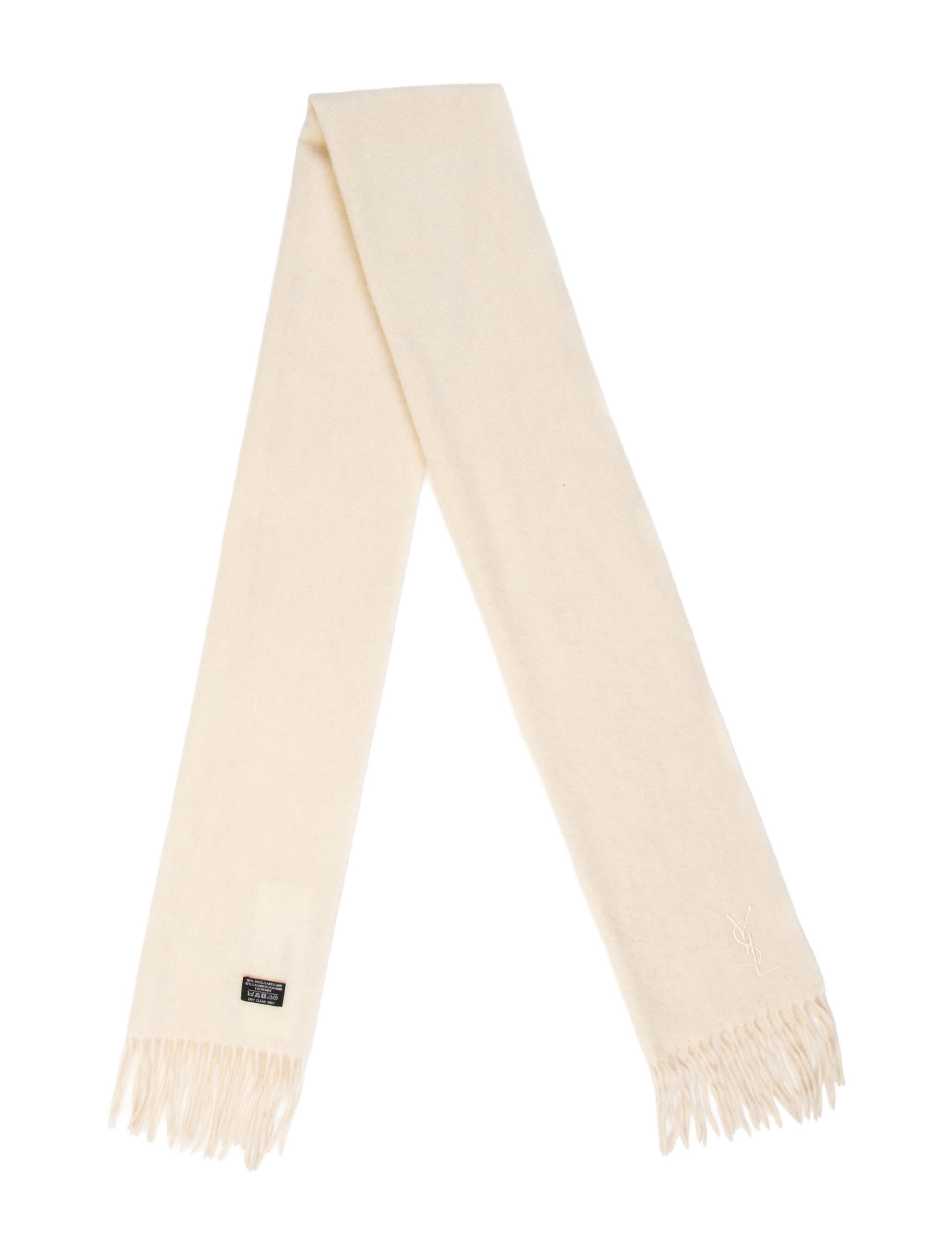 Yves Saint Laurent Wool Vintage Scarf