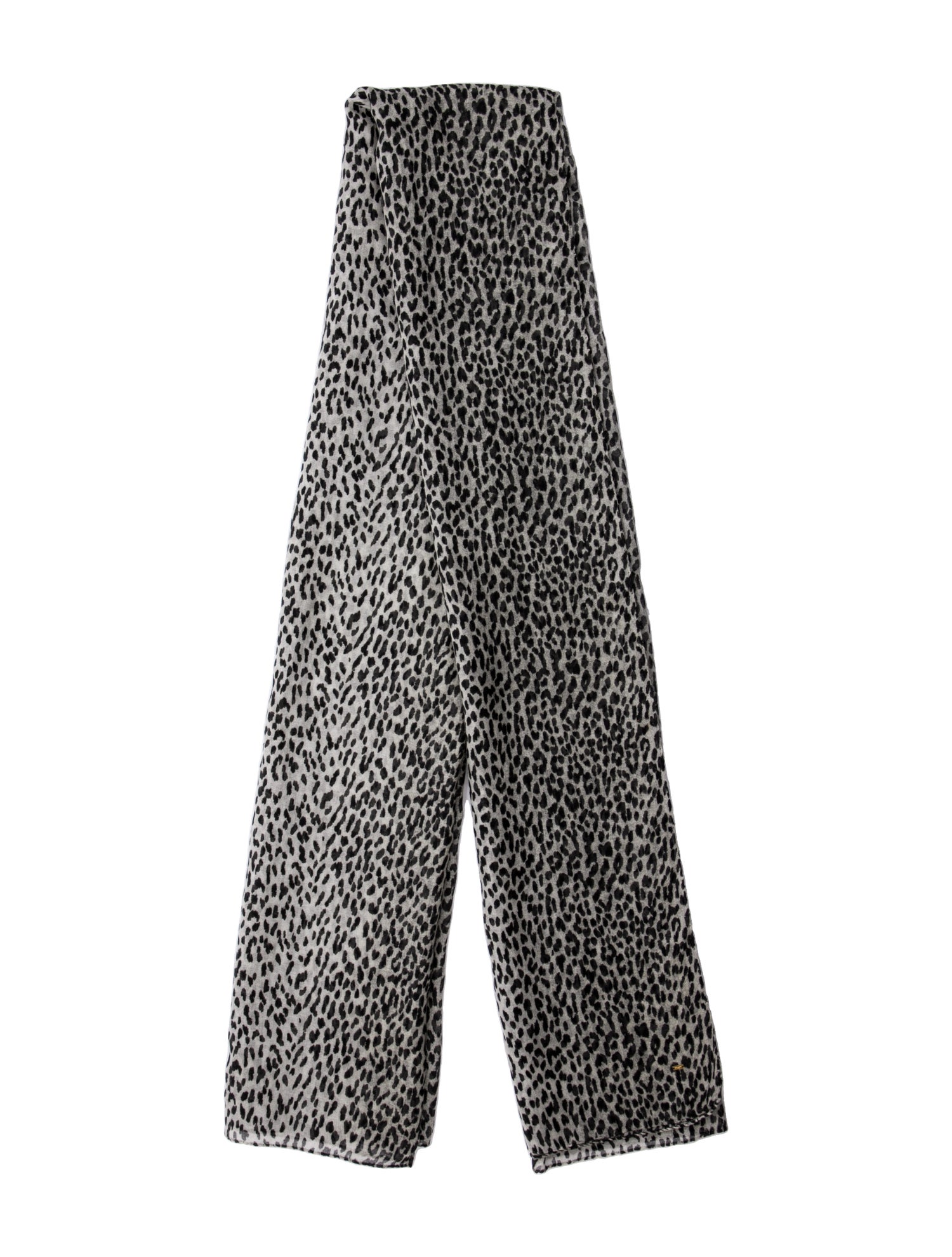 Saint Laurent Printed Scarf