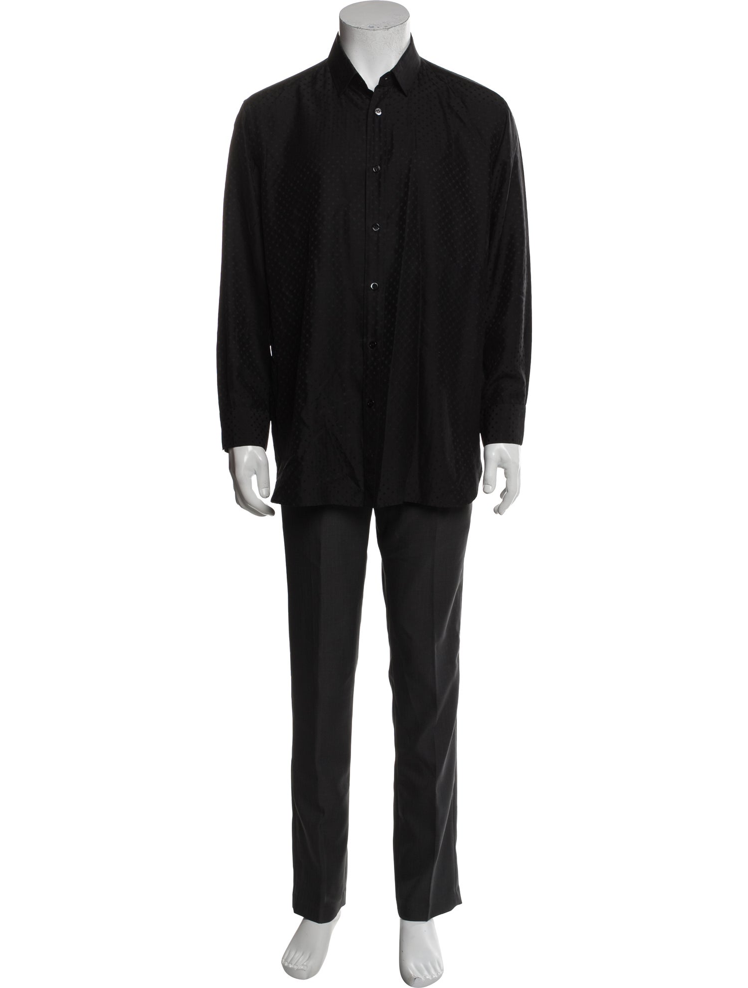 Yves Saint Laurent 2014 Silk Dress Shirt