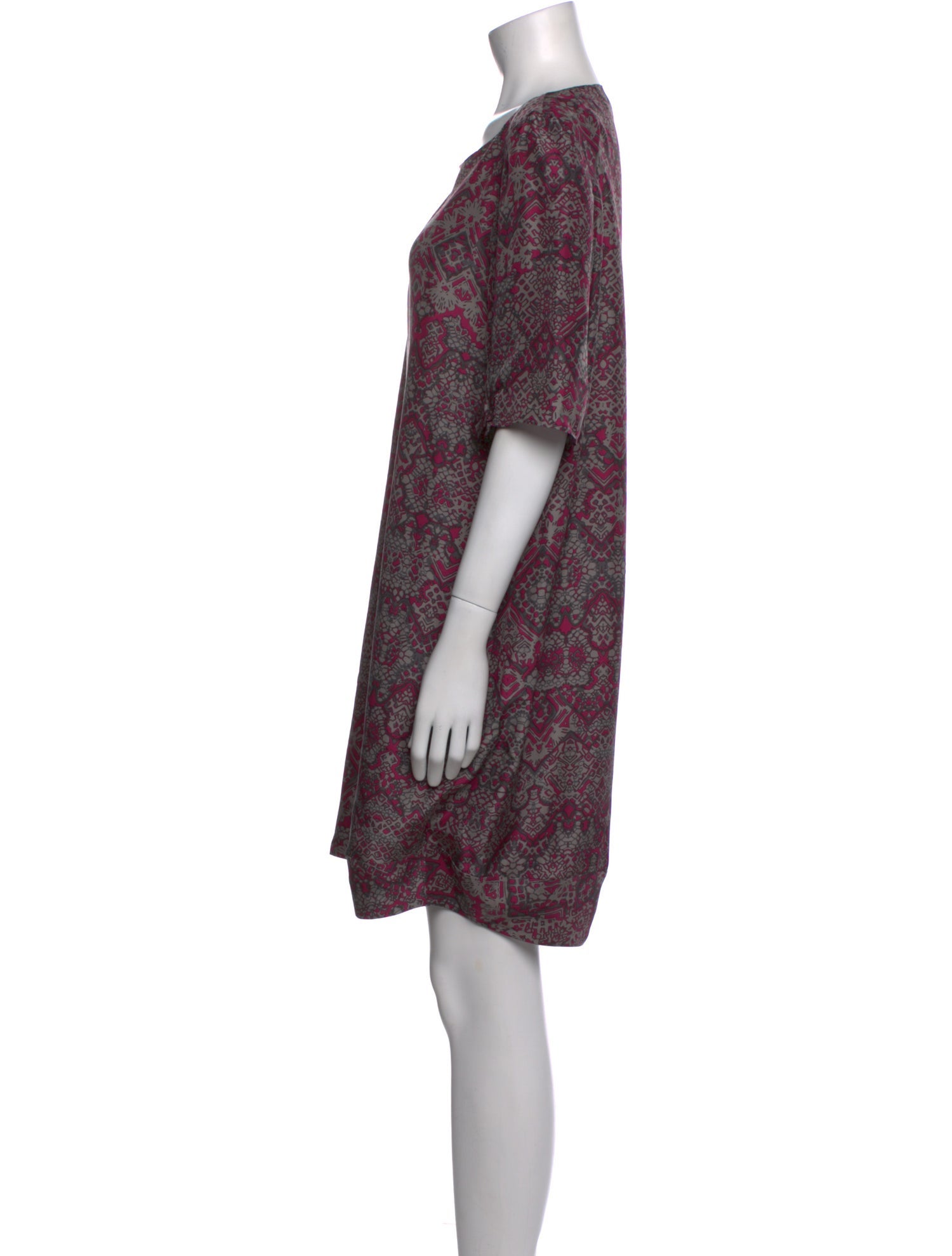 Yves Saint Laurent Silk Mini Dress