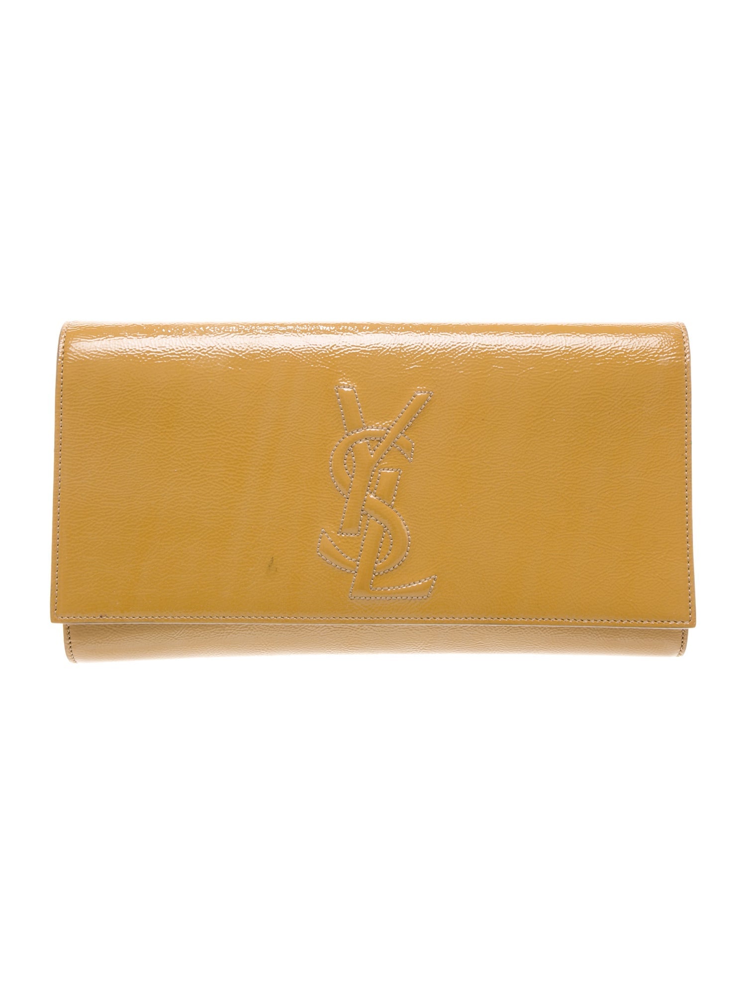 Yves Saint Laurent Patent Leather Clutch