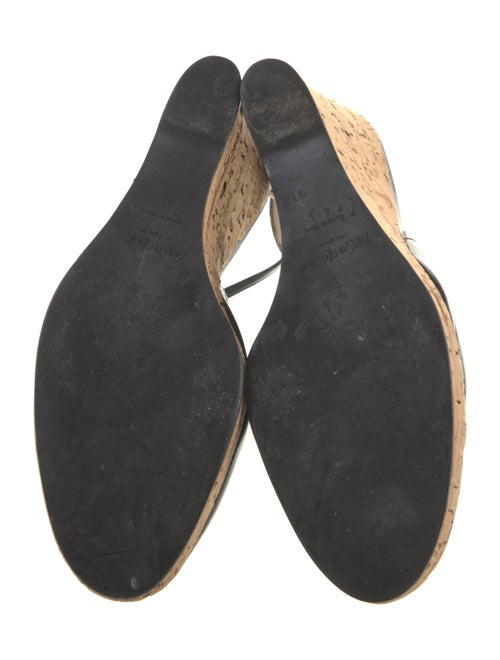 Yves Saint Laurent Patent Leather Slingback Pumps