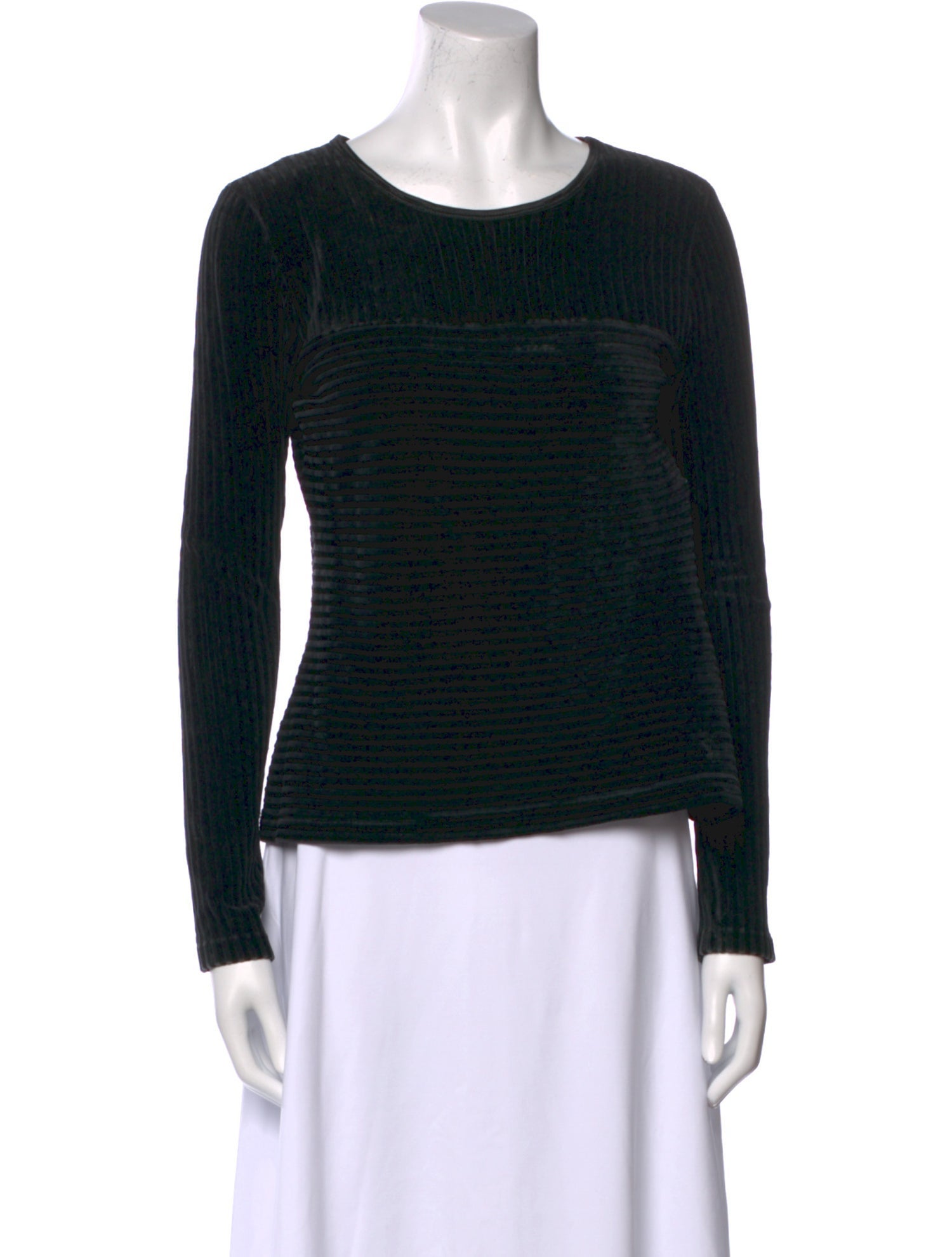 Yves Saint Laurent Vintage Bateau Neckline Top