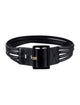 Yves Saint Laurent Wide Leather Waist Belt
