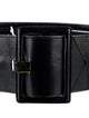 Yves Saint Laurent Wide Leather Waist Belt