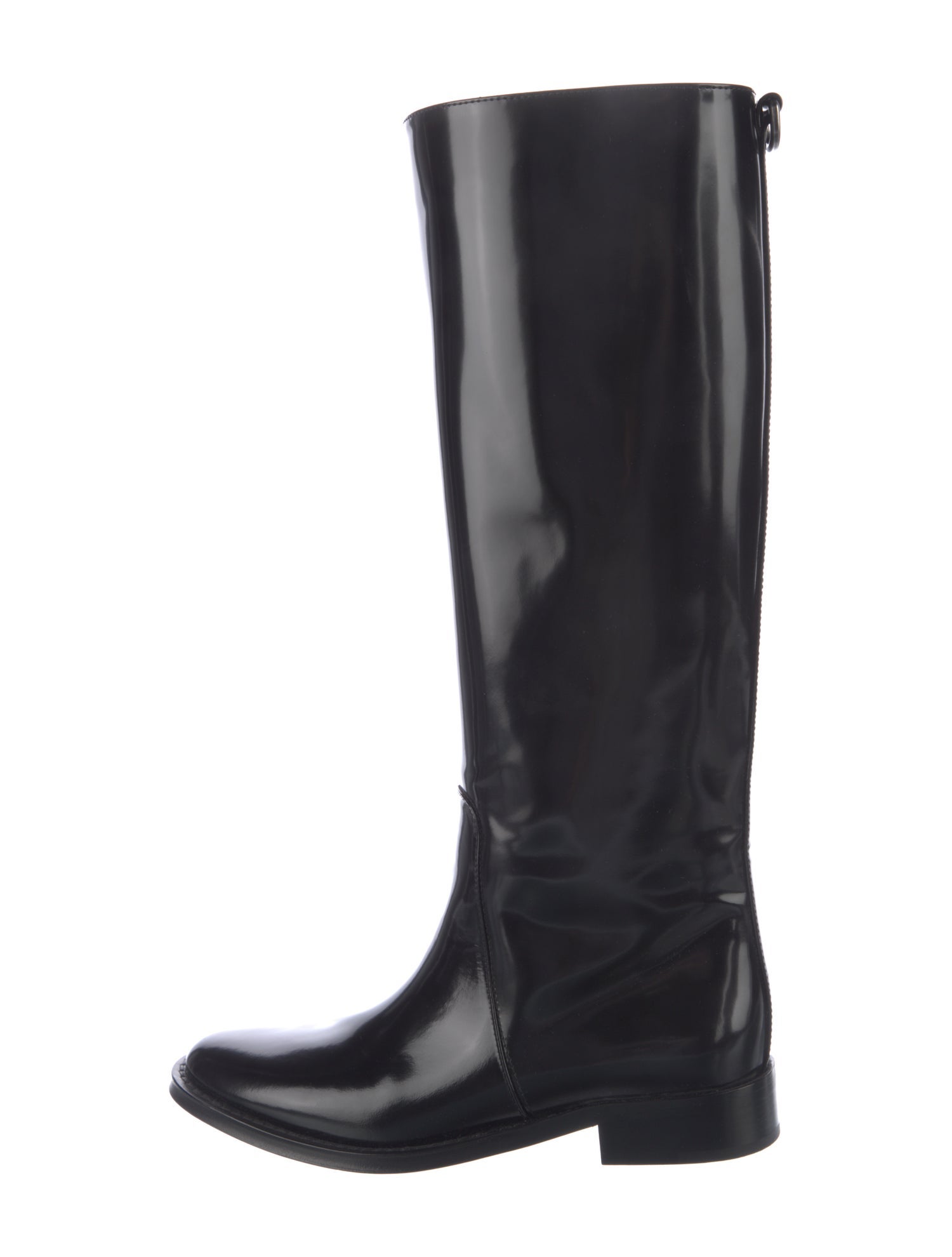 Yves Saint Laurent Patent Leather Boots