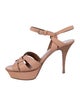 Yves Saint Laurent Leather Sandals