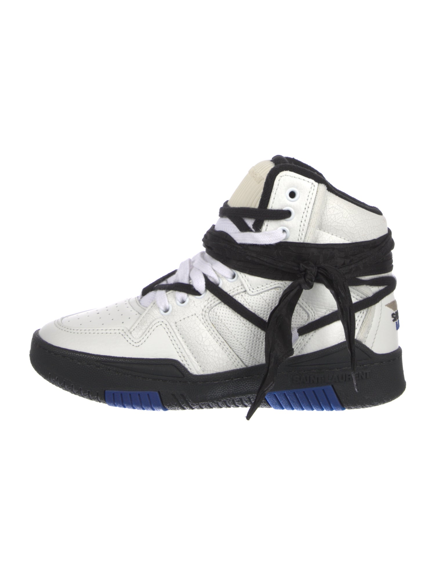 Yves Saint Laurent Leather Printed Sneakers