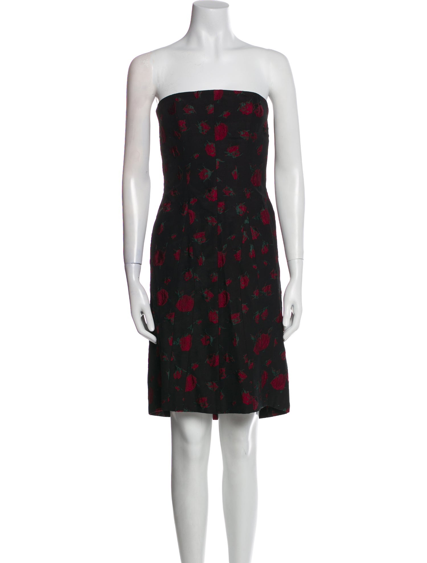 Yves Saint Laurent Printed Mini Dress