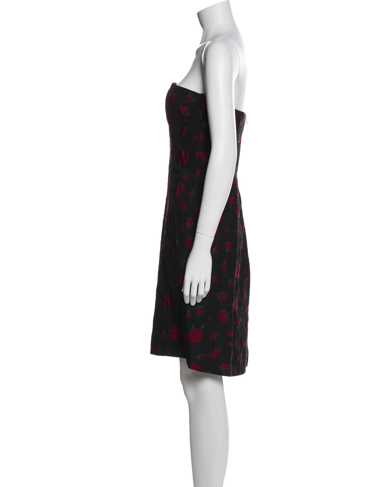Yves Saint Laurent Printed Mini Dress