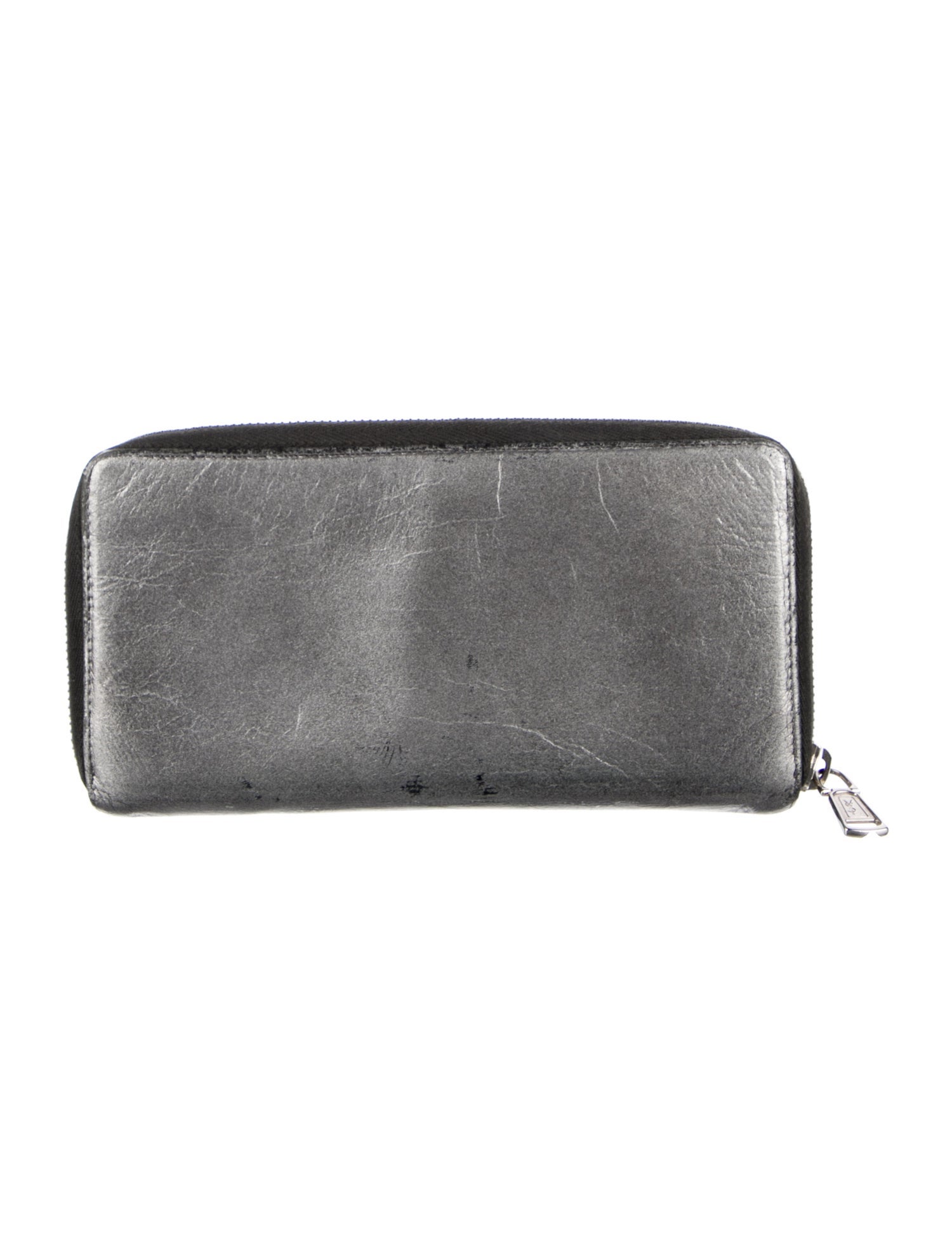 Yves Saint Laurent Leather Continental Wallet
