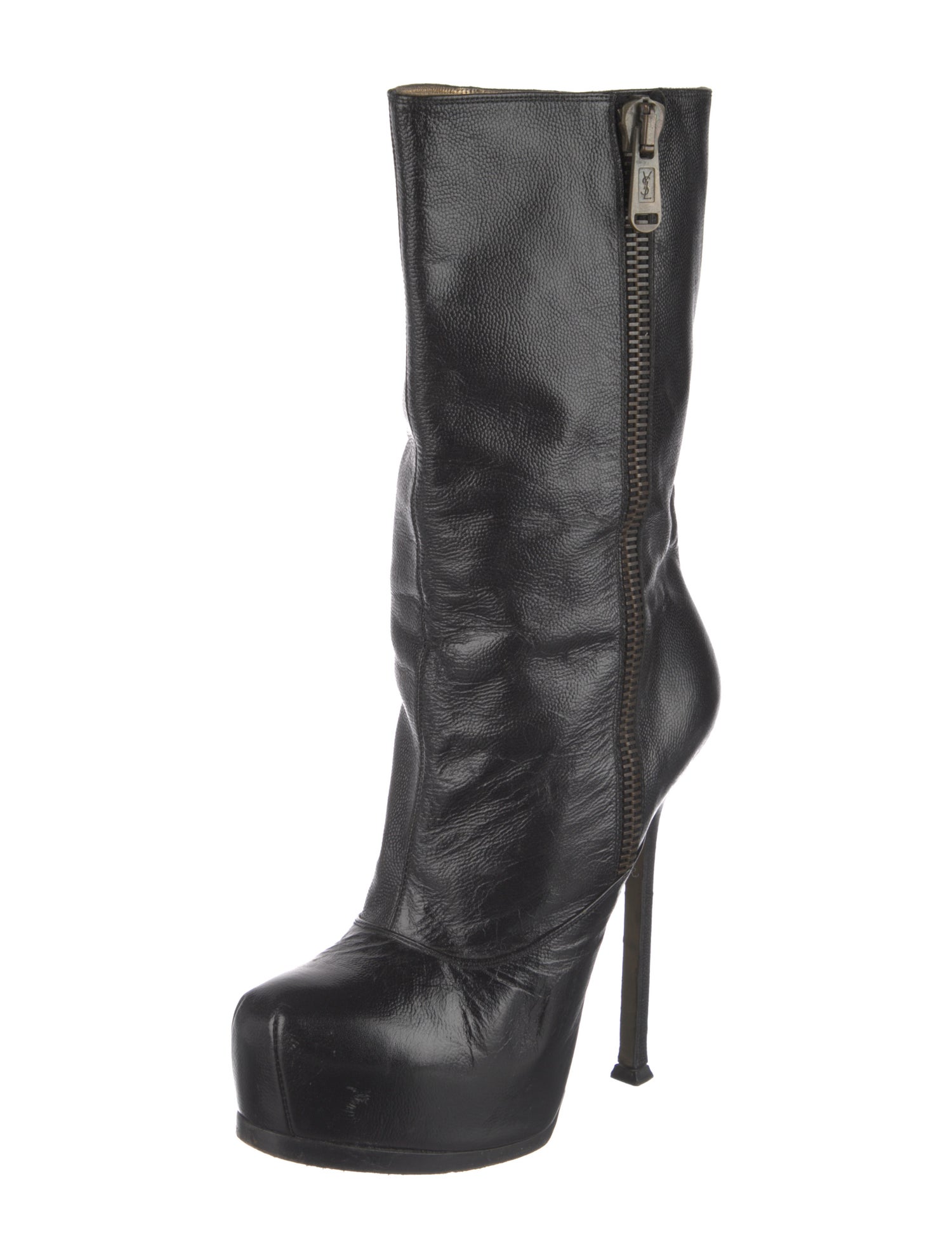 Yves Saint Laurent Leather Boots