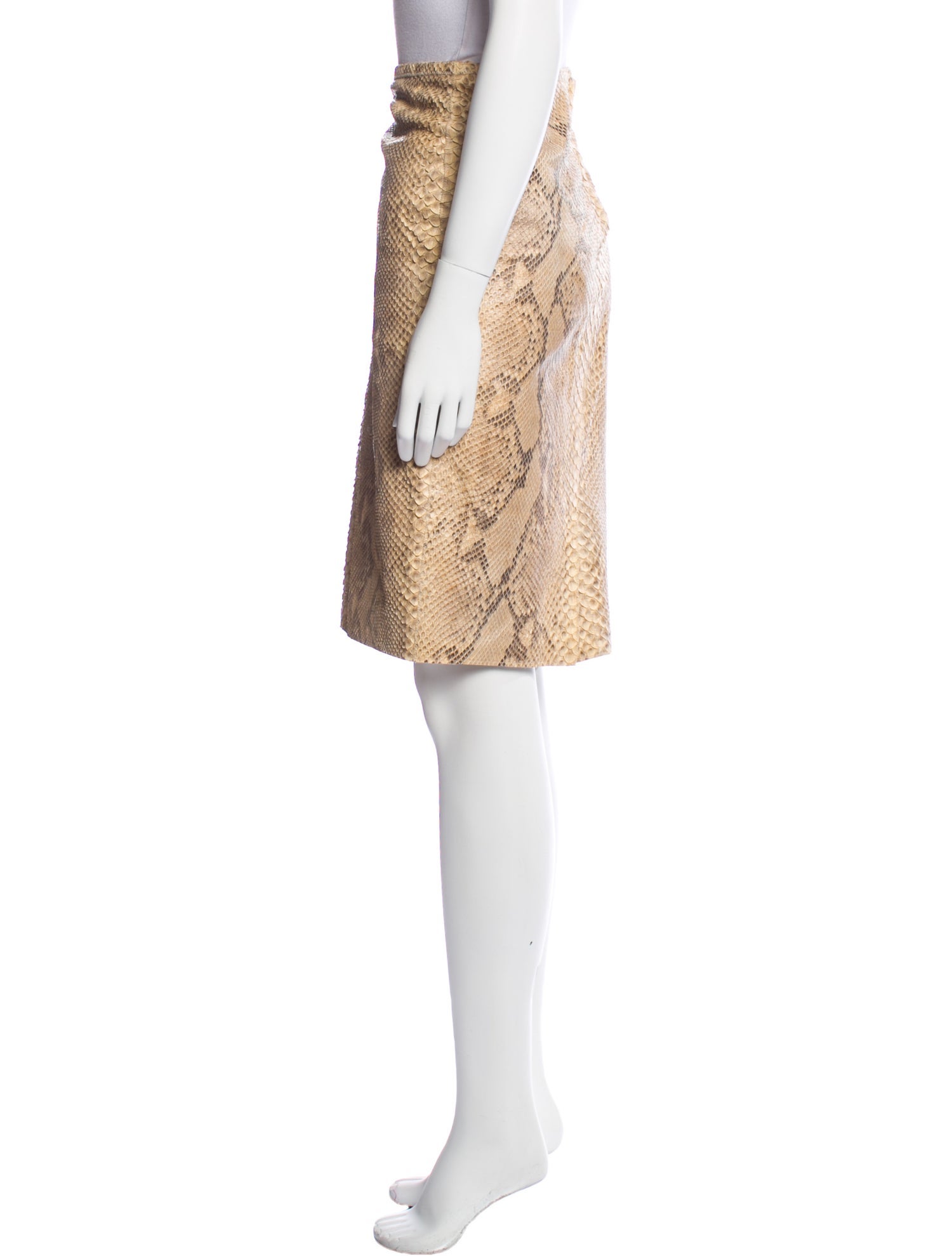 Yves Saint Laurent Rive Gauche Vintage Knee-Length Skirt