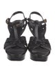Yves Saint Laurent Leather T-Strap Pumps