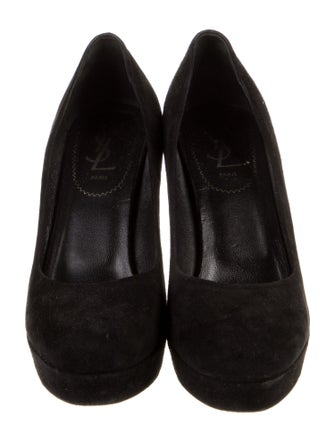 Yves Saint Laurent Suede Pumps
