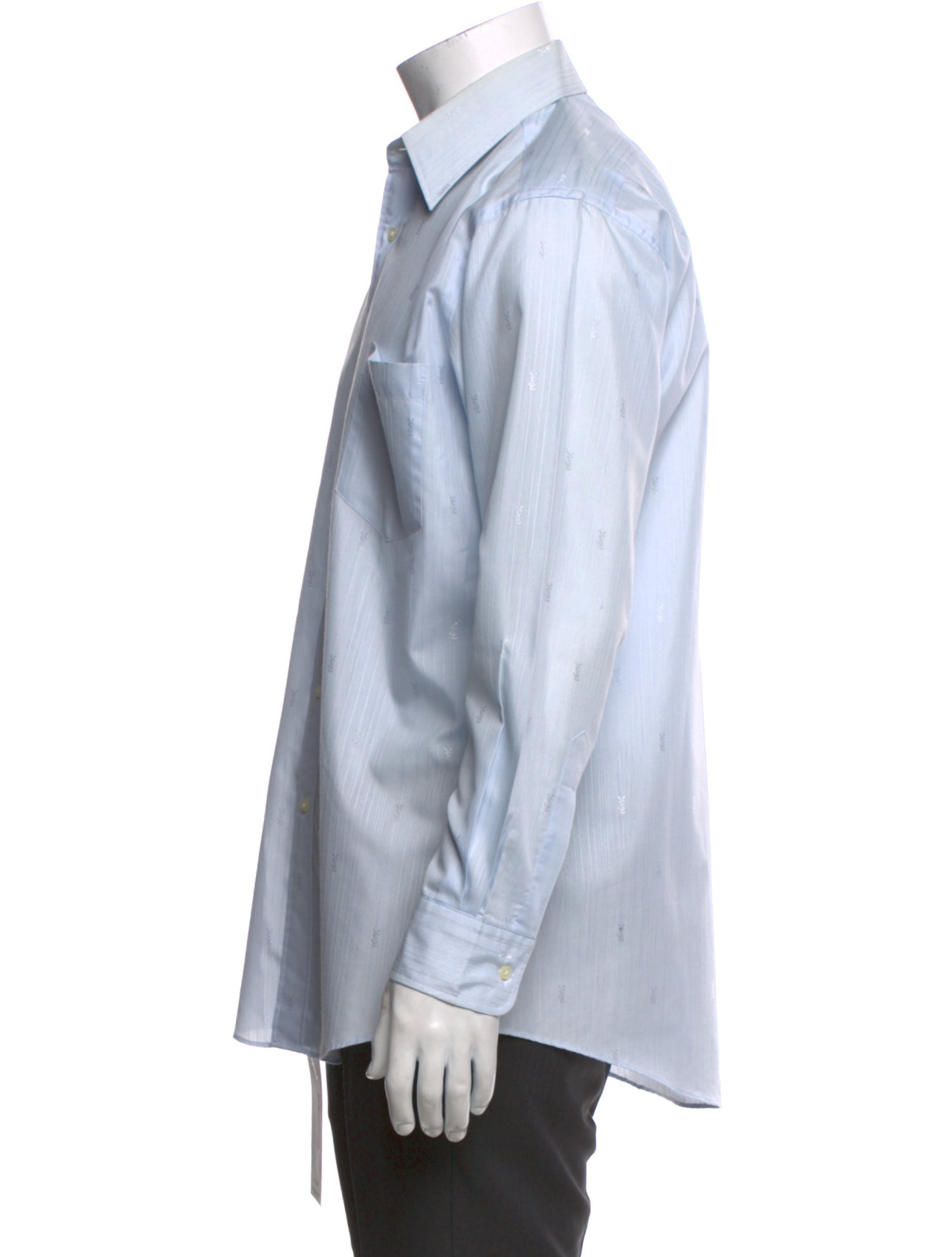 Yves Saint Laurent Vintage Long Sleeve Dress Shirt