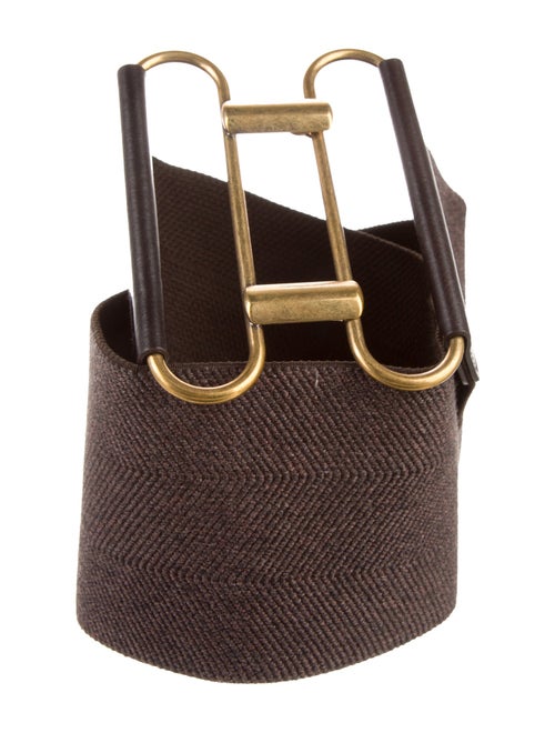 Yves Saint Laurent Wide Waist Belt