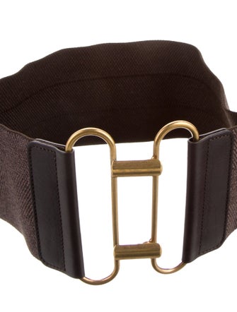 Yves Saint Laurent Wide Waist Belt
