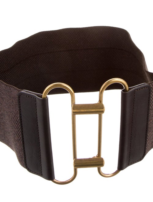 Yves Saint Laurent Wide Waist Belt