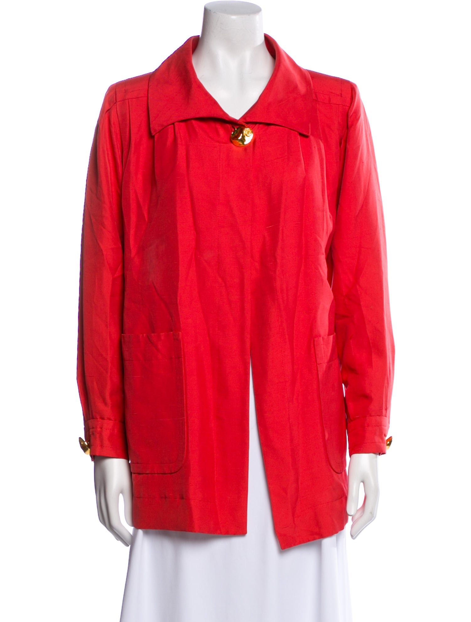 Yves Saint Laurent Rive Gauche Vintage Silk Jacket