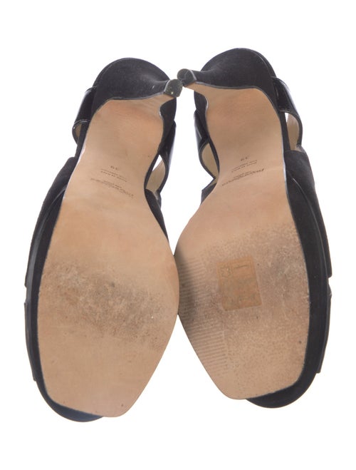 Yves Saint Laurent Patent Leather Slingback Pumps