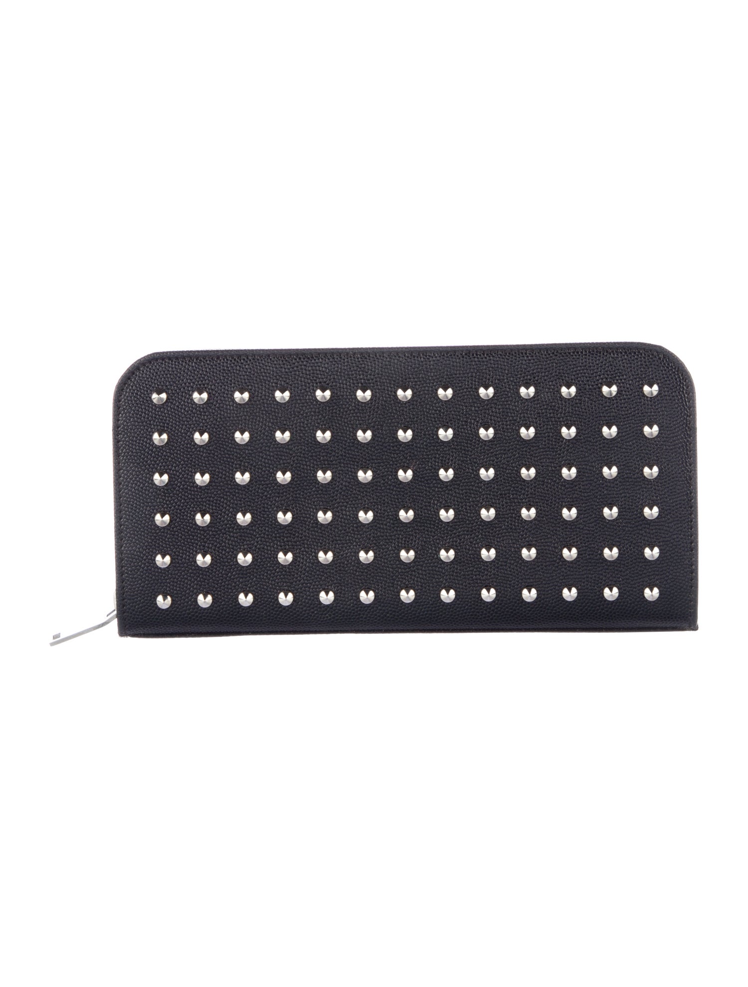 Yves Saint Laurent Studded continental Wallet Leather Wallet
