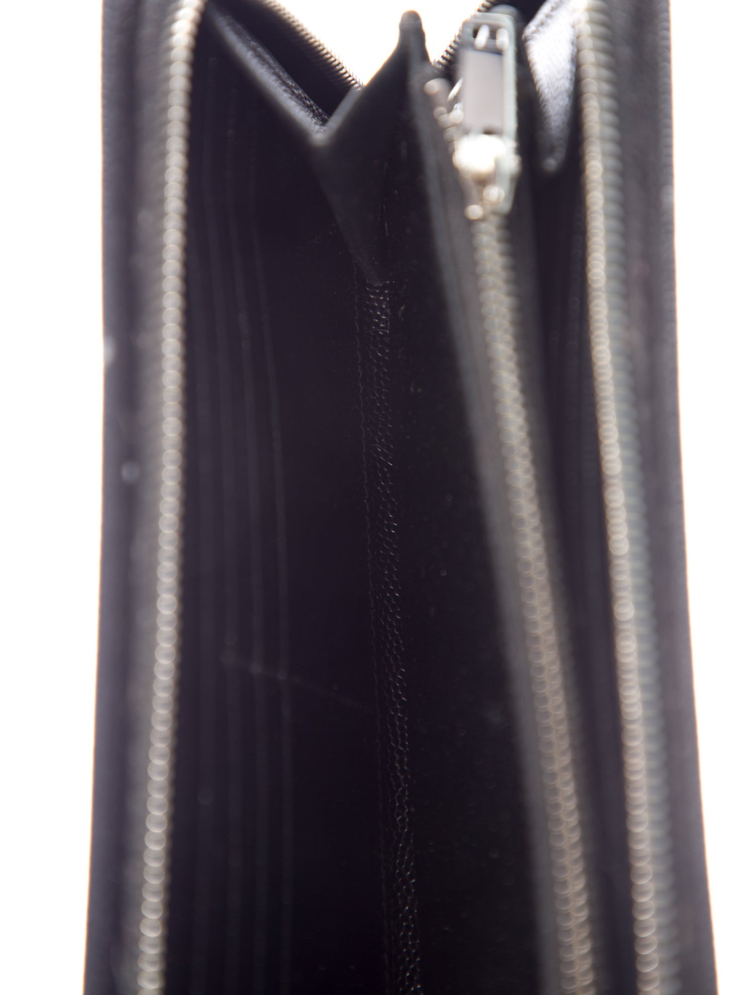 Yves Saint Laurent Studded continental Wallet Leather Wallet