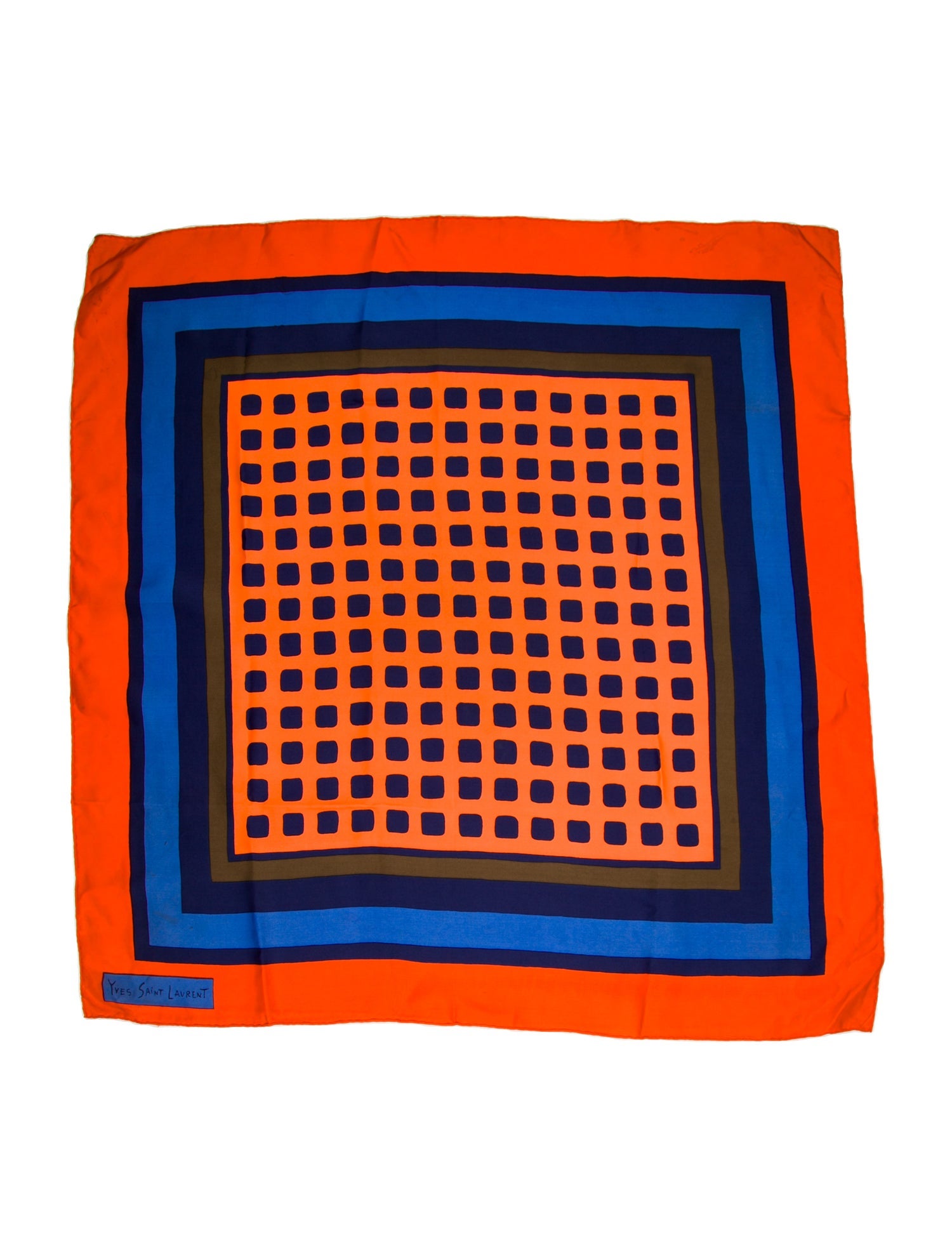 Yves Saint Laurent Printed Scarf