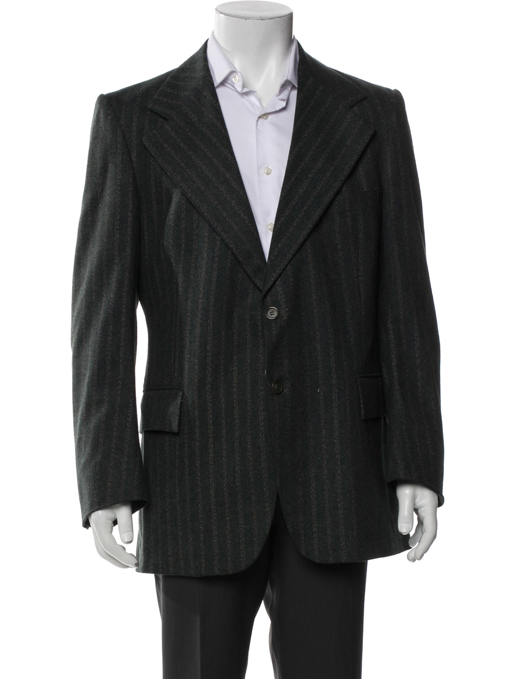 Yves Saint Laurent Vintage Striped Blazer