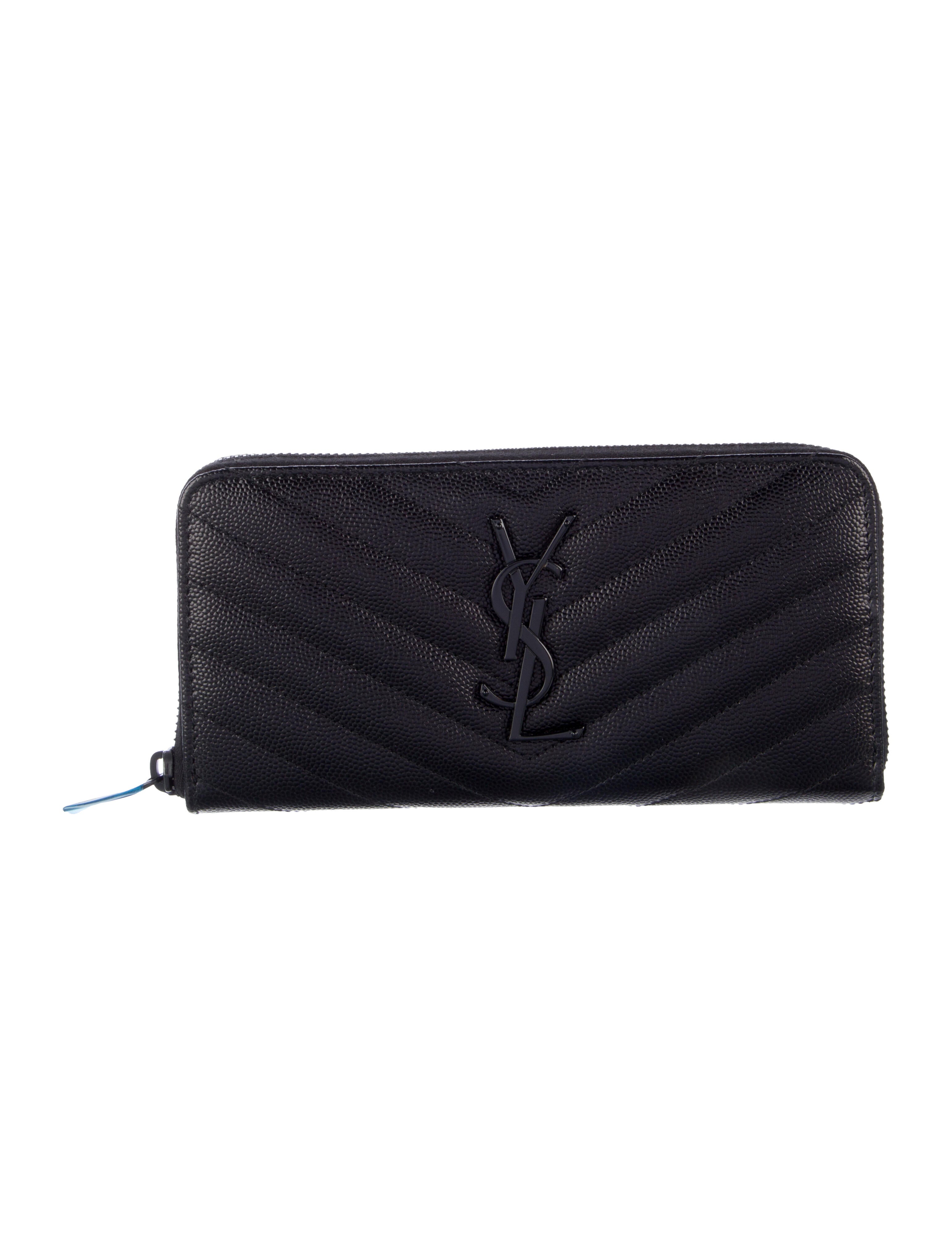 Saint Laurent 2019 Cassandre Continental Wallet